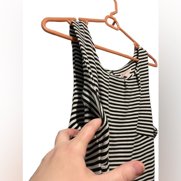 Merona Black & White Striped Dress w/ pockets - Target Size XL - Picture 5 of 9